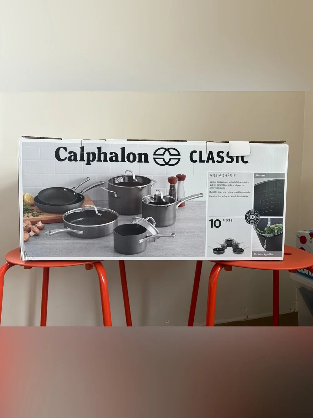 Calphalon Classic 10 pc Cookware Set l Brand New in Box